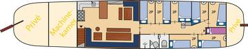 Deck plan: Albatros