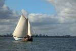Clipper Anna sailing on open water