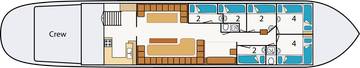Deck plan: Arthur van Schendel