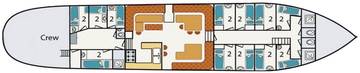 Deck plan: Avanti