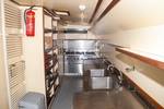 Galley of the Summertime with a stainless-steel worktop and sink