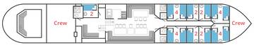 Deck plan: Boekanier