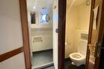 Shower and toilet aboard the Boekanier
