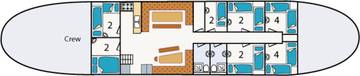 Deck plan: Bonnefooi