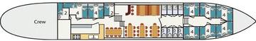 Deck plan: De Hester