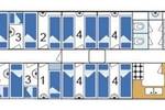 Deck plan of the schooner Grietje