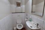 Toilet and washbasin aboard the Johanna Engelina