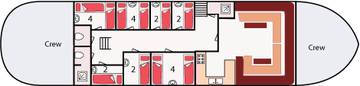 Deck plan: Lauwerszee