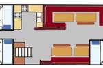 Deck plan of the Meridiaan