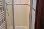 Shower cubicle aboard the Meridiaan