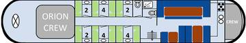 Deck plan: Orion