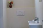 Toilet and washbasin aboard the Pouwel Jonas