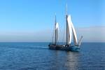 Pouwel Jonas sailing on calm blue water