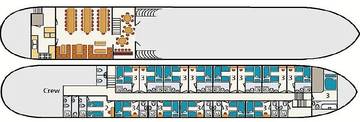 Deck plan: Soeverein