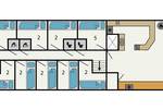 Deck plan of the Spartivento