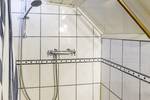 Tiled shower aboard the Spes Mea