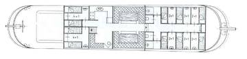 Deck plan: Spes Mea