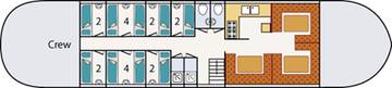 Deck plan: Sudermar