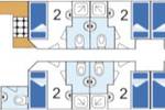 Deck plan of the Tsjerk Hiddes