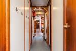 Corridor along the cabins of the Vriendentrouw