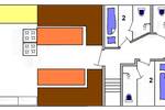 Deck plan of De Vrouw Dina
