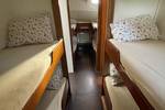 Cabin with bunk beds on both sides on the Waterman
