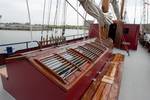Wooden deck and hatch covers of the Willem Barentsz