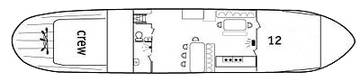 Deck plan: Vrouwe Jitske